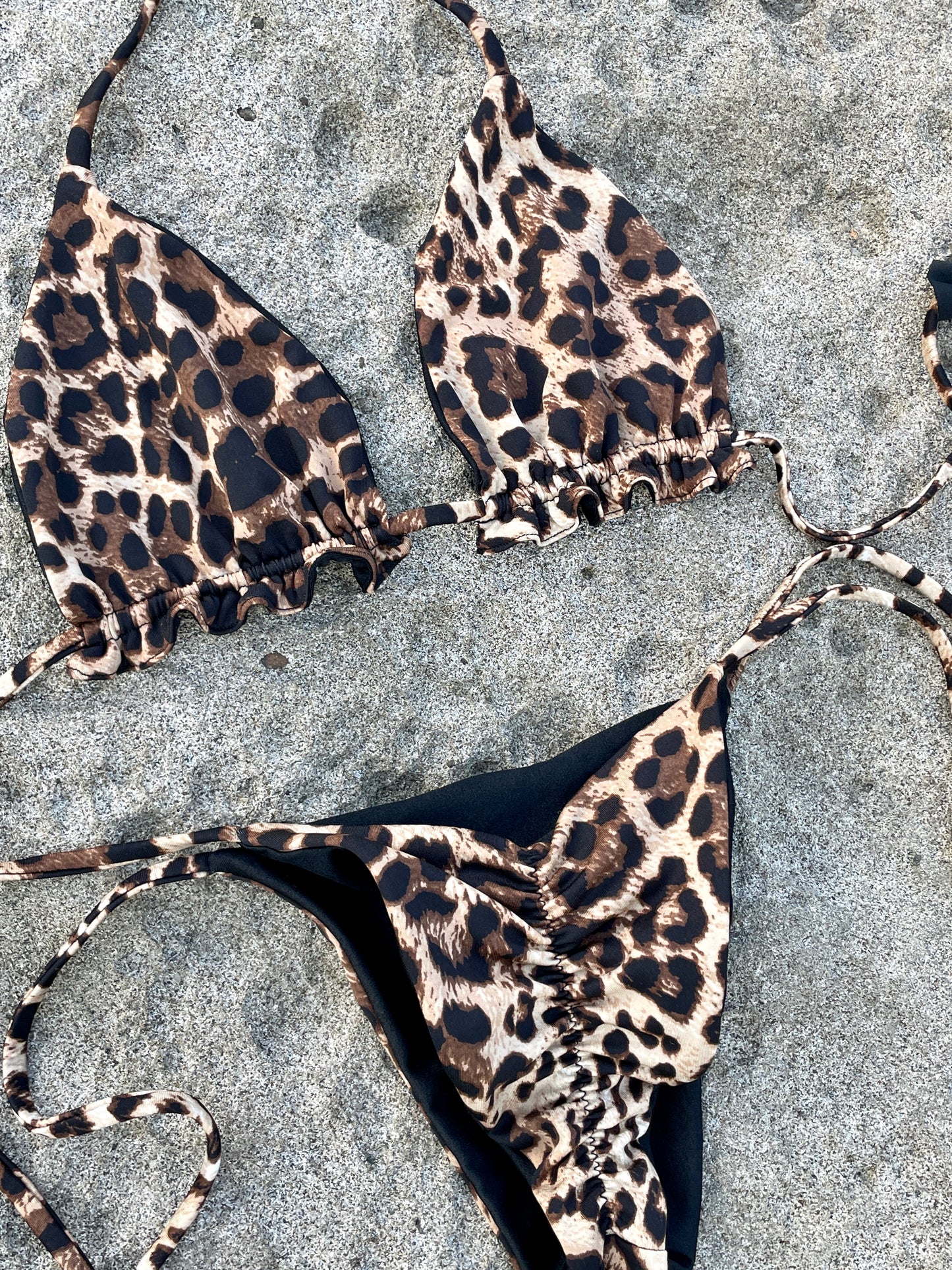 Braga Honolulu - Leopardo + negro